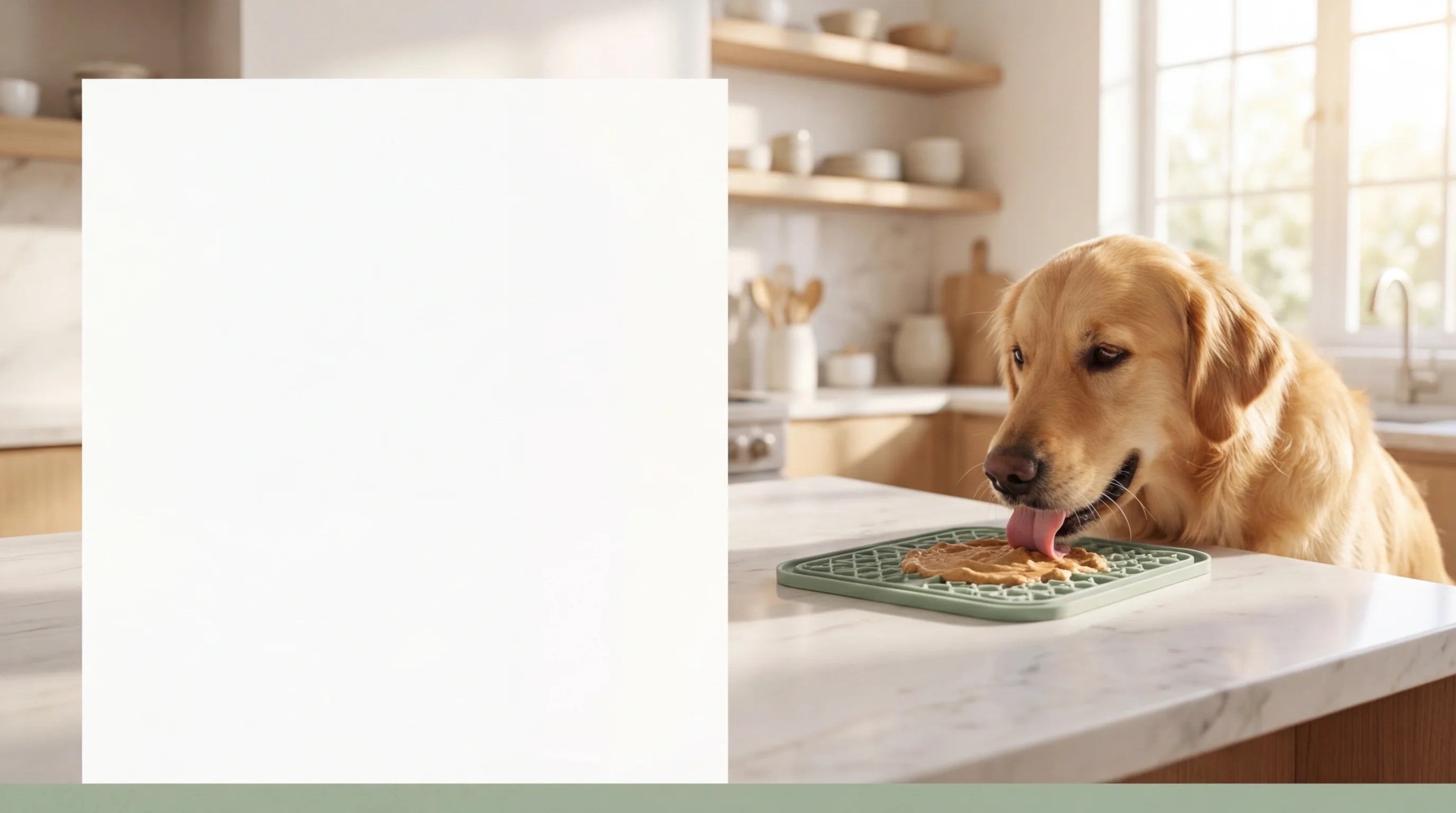 BrainRok hero banner - lick mat